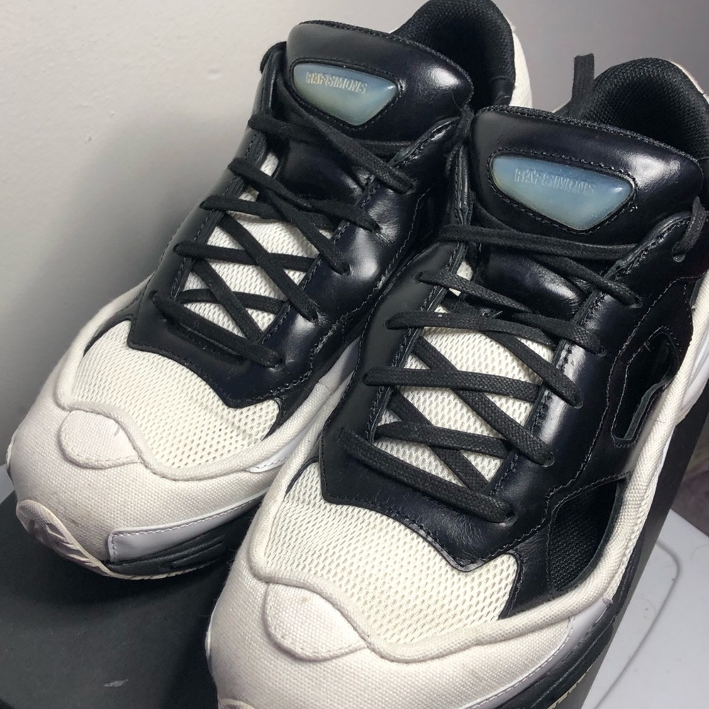 adidas Women's Sneakers - Black and White - Picture 2 of 6